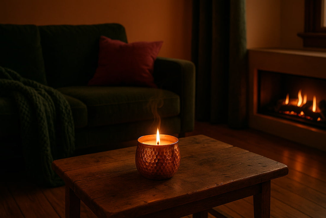 Moody Winter Interiors: Warming Scents and Textures for Cold Months