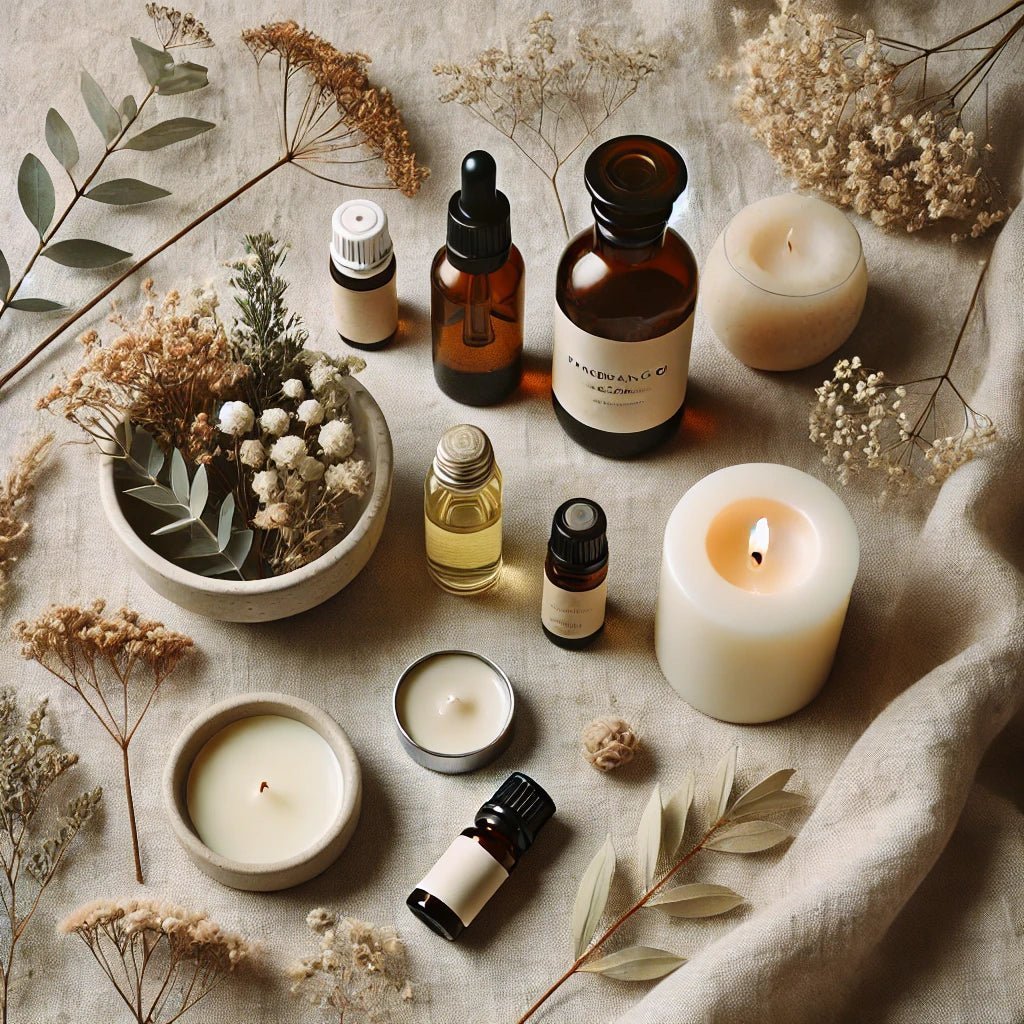 Fragrance VS Essential Oils Blog Cover Image