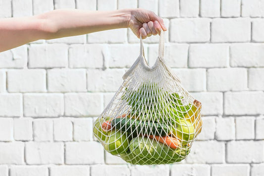 fruits in net bag