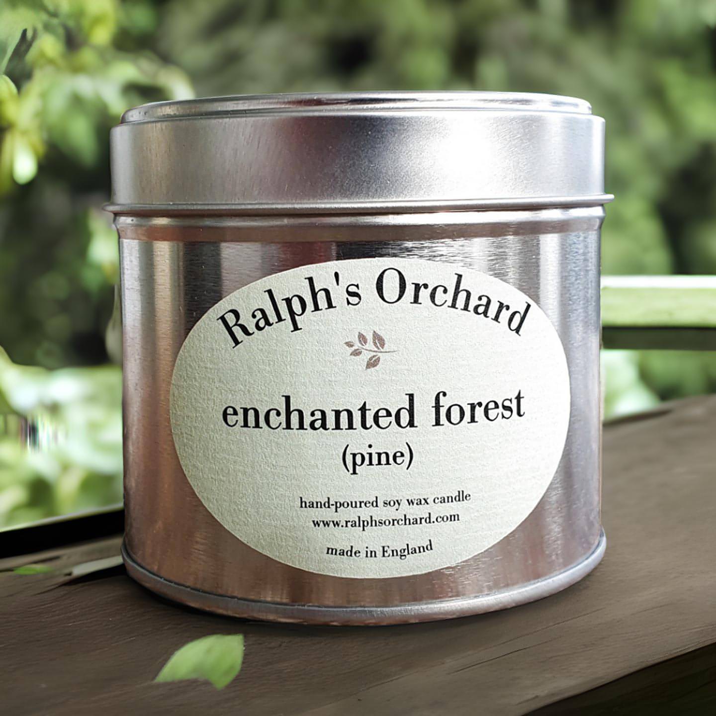 enchanted forest scented candle