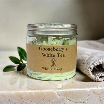 Gooseberry & White Tea Whipped Soap