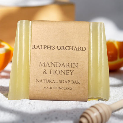 Mandarin & Honey soap bar