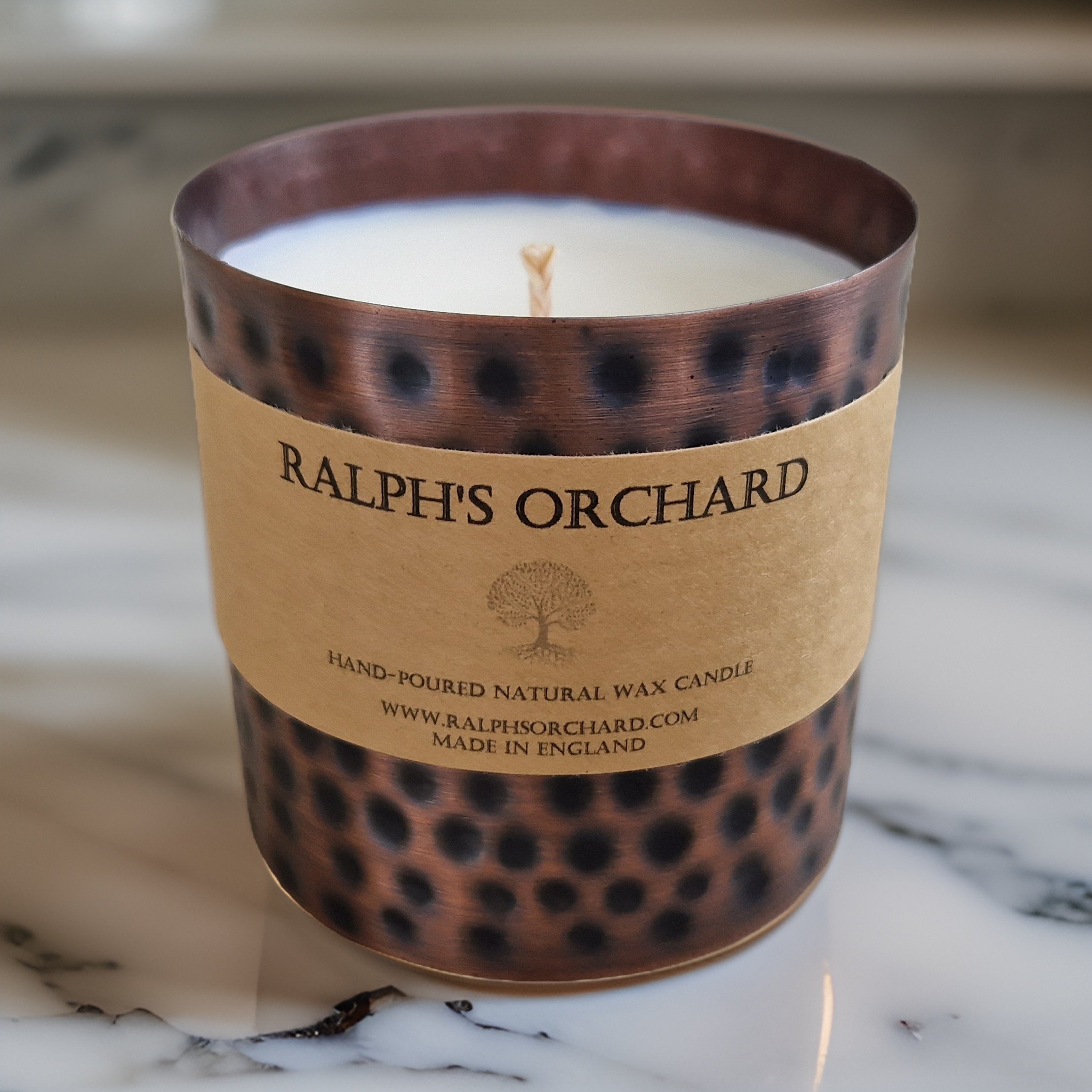 Unscented Natural Wax Candles - Made in England – Ralph's Orchard