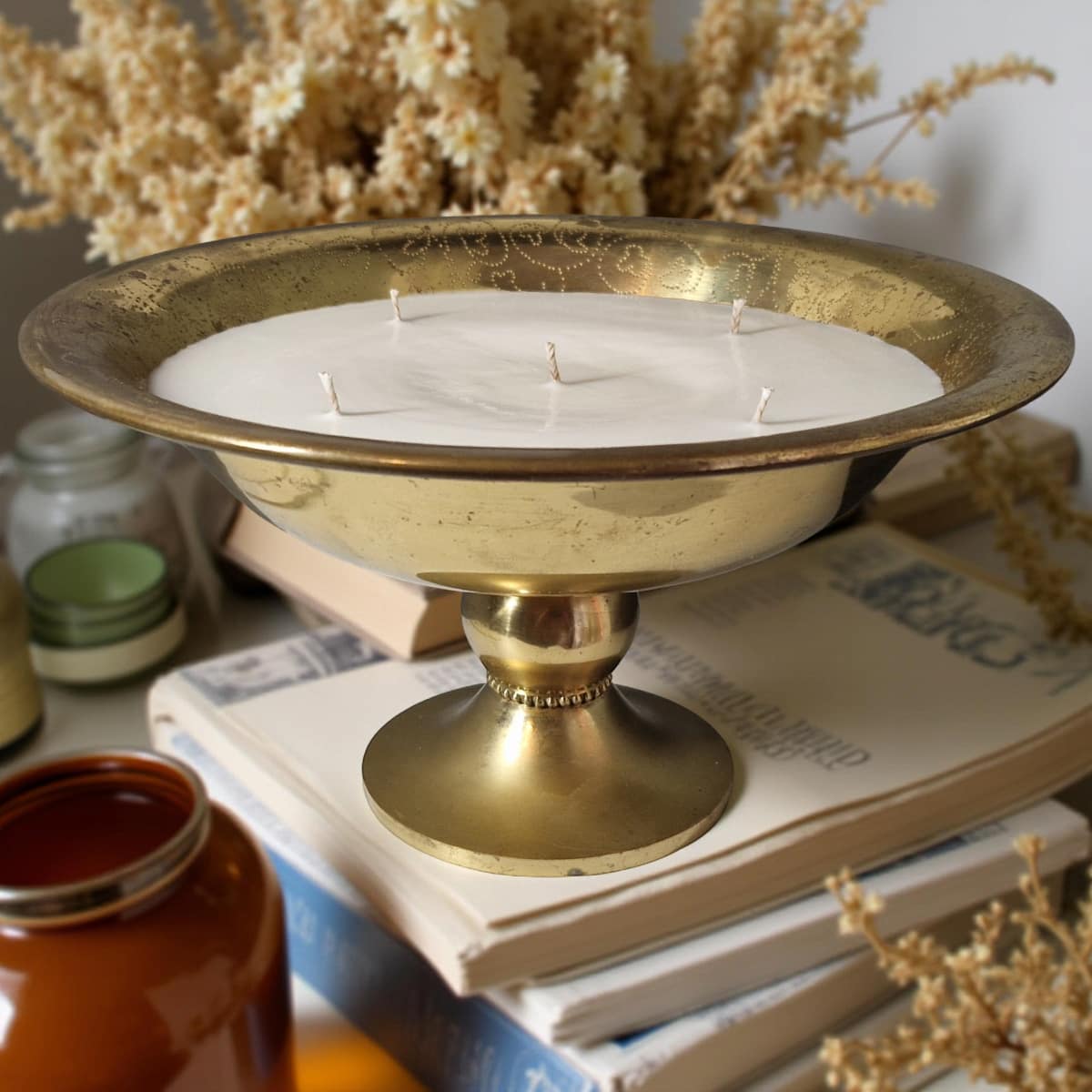 Golden 5 wick candle 