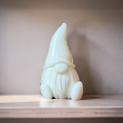 Mini Gnome | Natural Wax Candle or Concrete Ornament