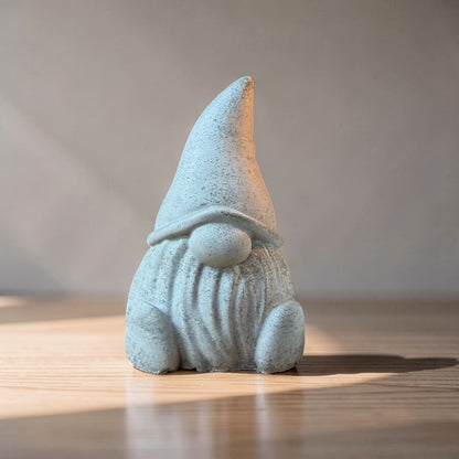 Mini Gnome | Natural Wax Candle or Concrete Ornament