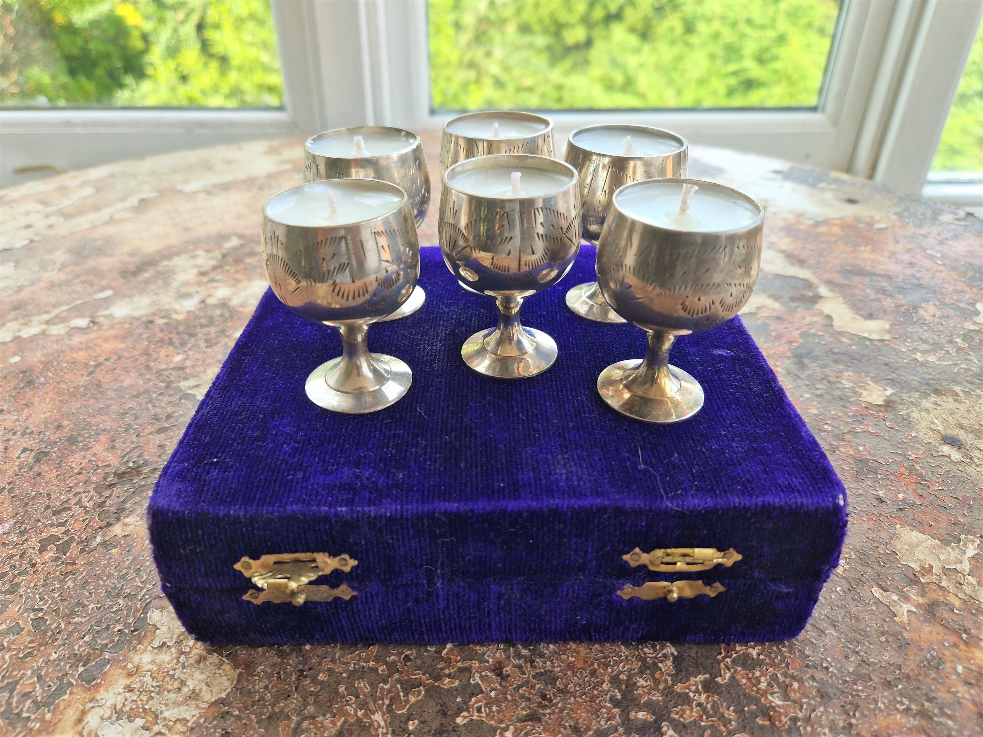 How to clean silver goblets sale