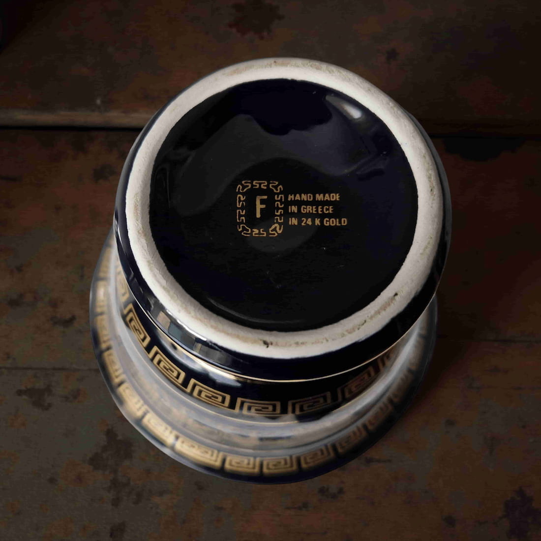 Repurposed Greek Urn Candle