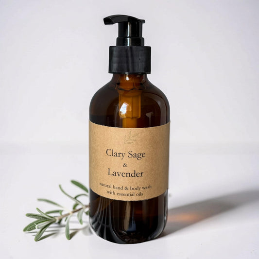 clary sage & lavender hand wash