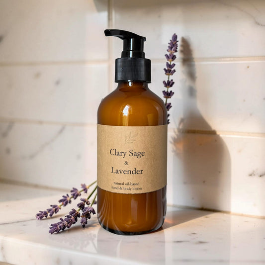 clary sage & lavender lotion