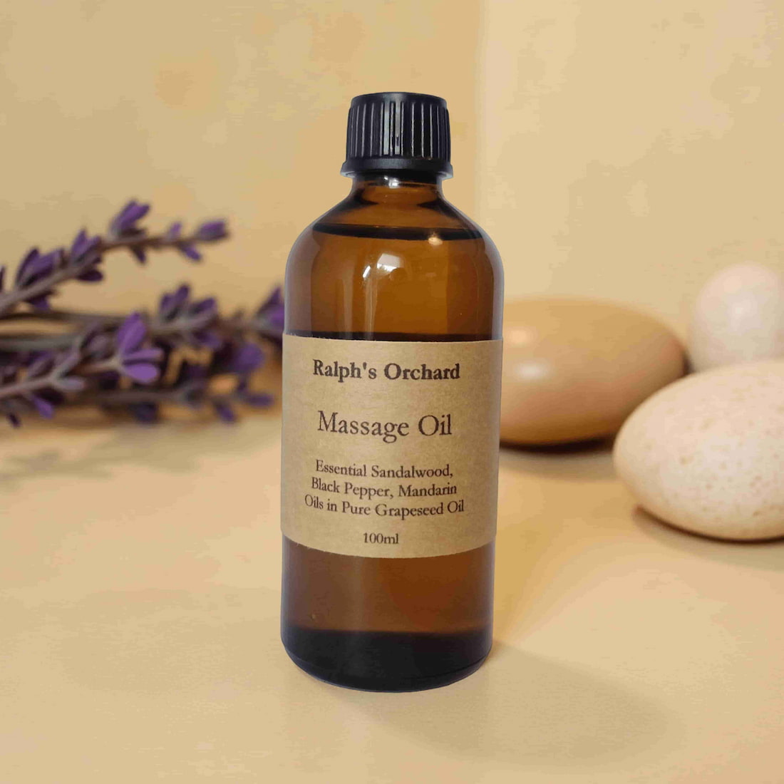 Massage Oil | Sandalwood, Black Pepper & Mandarin