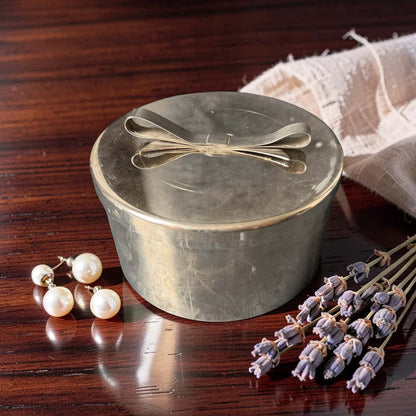 trinket bowl candle