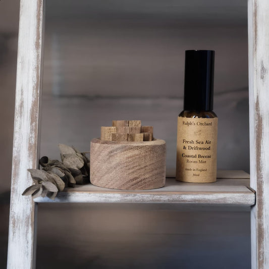 Wooden Diffuser & Room Mist Set | Flame-Free Home Fragrance
