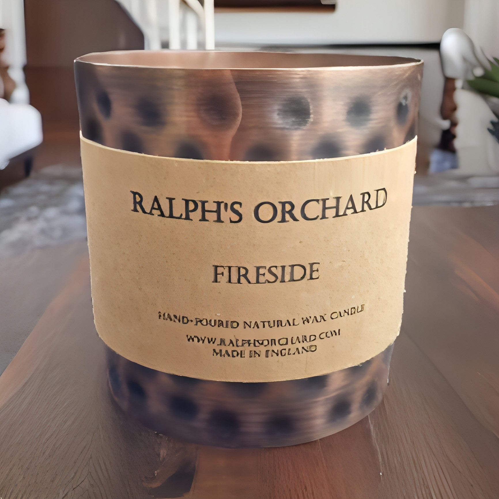 Fireside scented candle