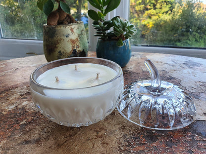 Crystal Pear and Apple candles