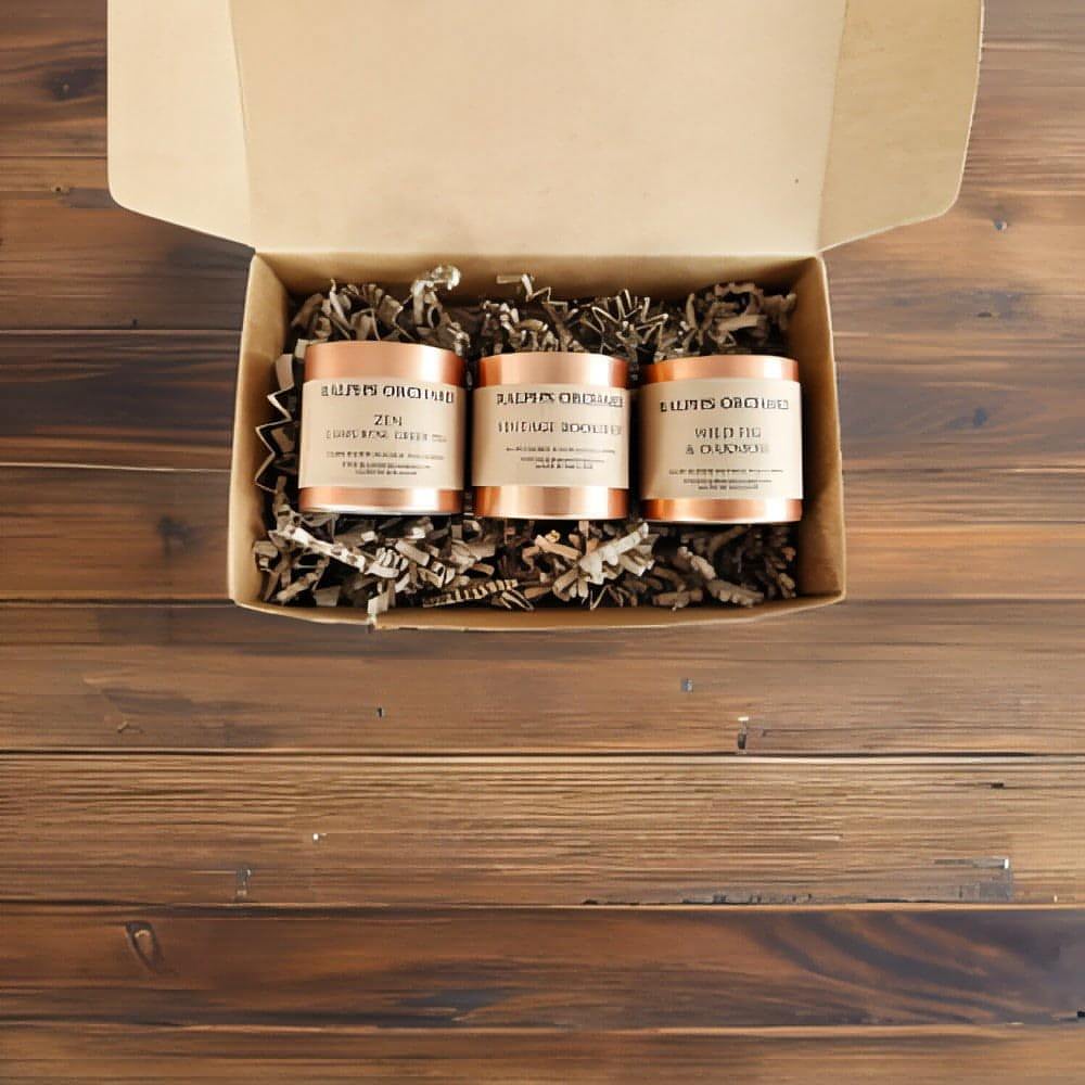 mini scented candles gift set