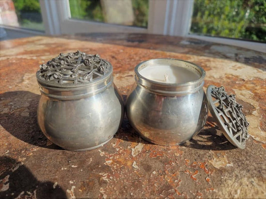 Royal Selangor pewter candles